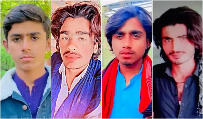  نوشکی میں ایک ہی خاندان کے چار نوجوان ہلاک: ’کیا خبر تھی کہ مزدوری کے لیے گھر سے دور جانے والے کفن میں لوٹیں گے‘